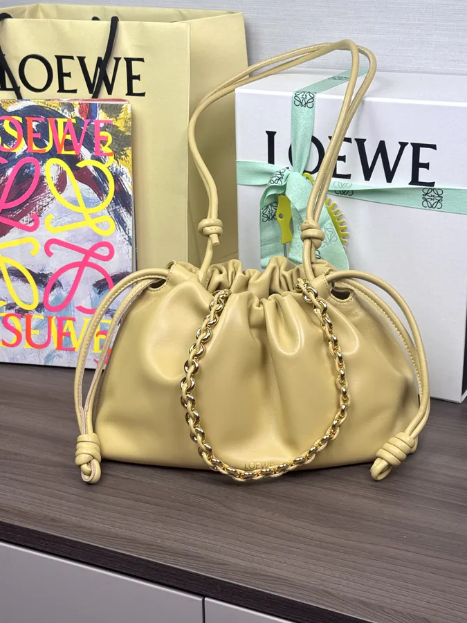 Flamenco Purse in Butter Color