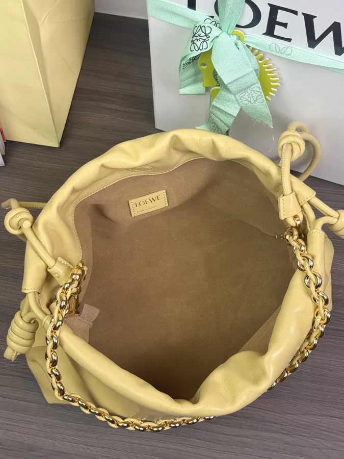 Flamenco Purse in Butter Color