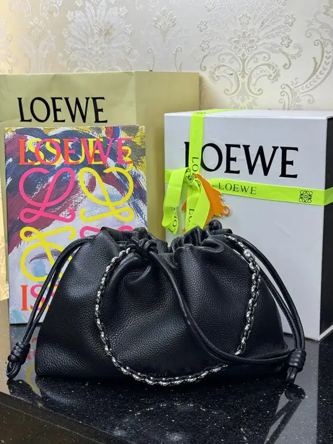 Flamenco Purse in Grained Deer Leather