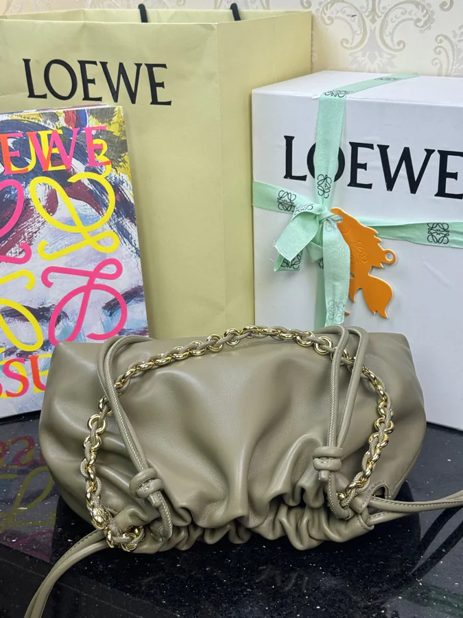 Flamenco Purse in Grained Leather