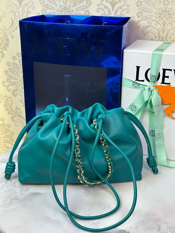 Flamenco Purse in Grained Leather
