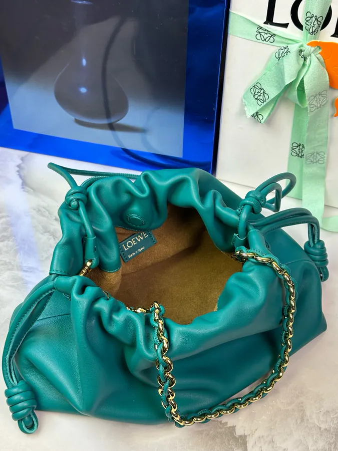 Flamenco Purse in Grained Leather