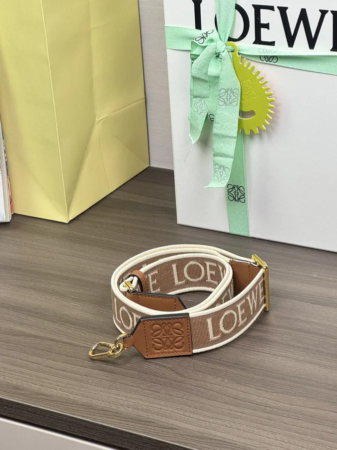 Anagram Embroidered Shoulder Bag