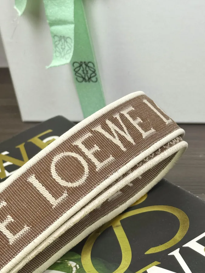 Anagram Embroidered Shoulder Bag
