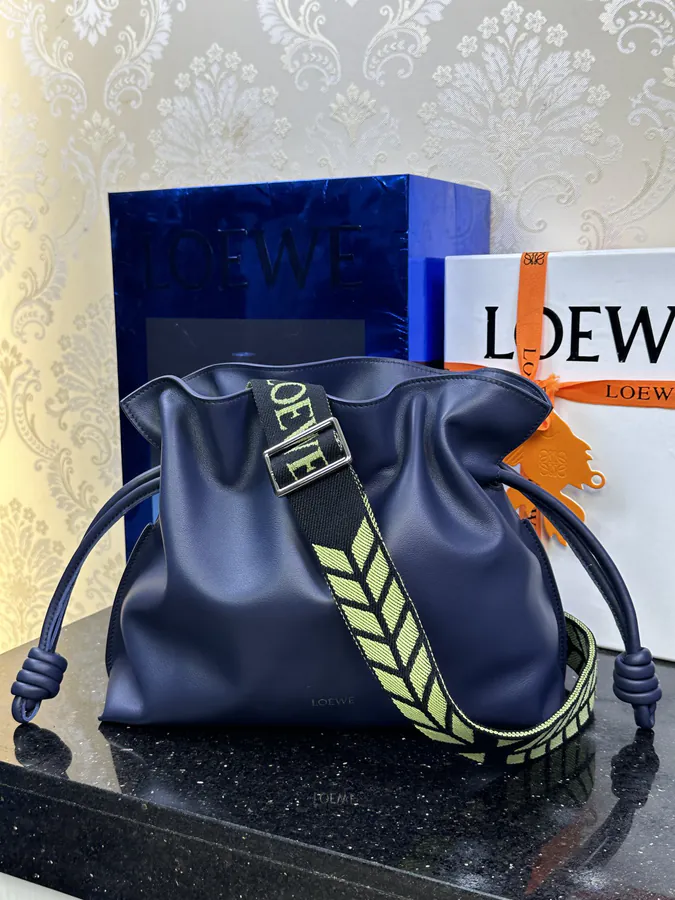 Flamenco Upgraded Bag with Gold Logo and Adjustable Strap