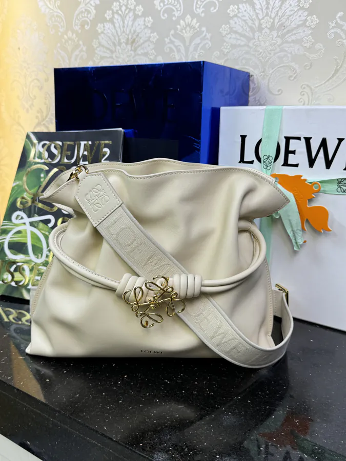 Flamenco Upgraded Bag with Gold Logo and Adjustable Strap