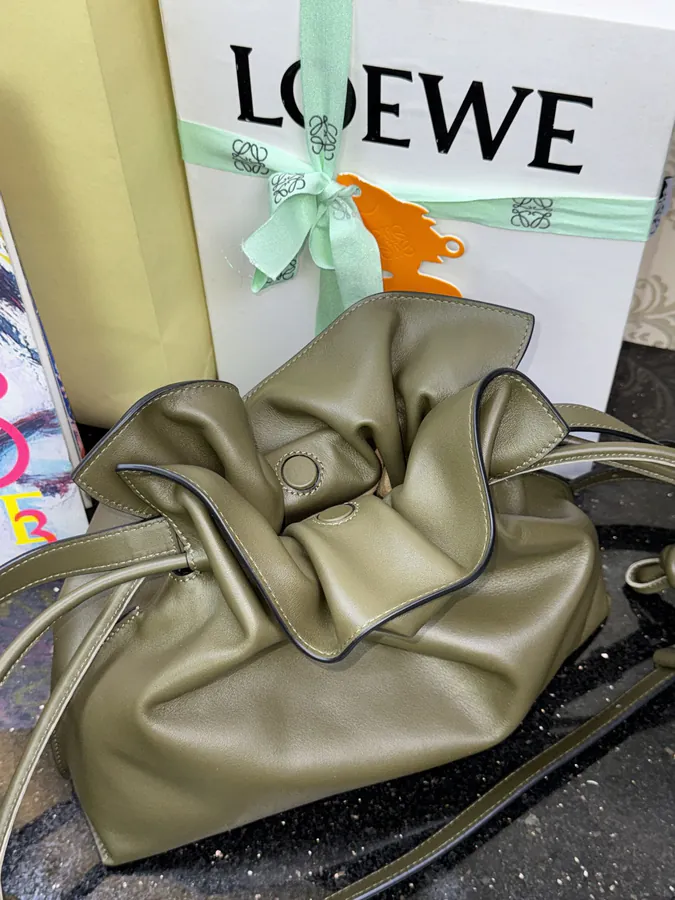Flamenco Bucket Bag Medium Size