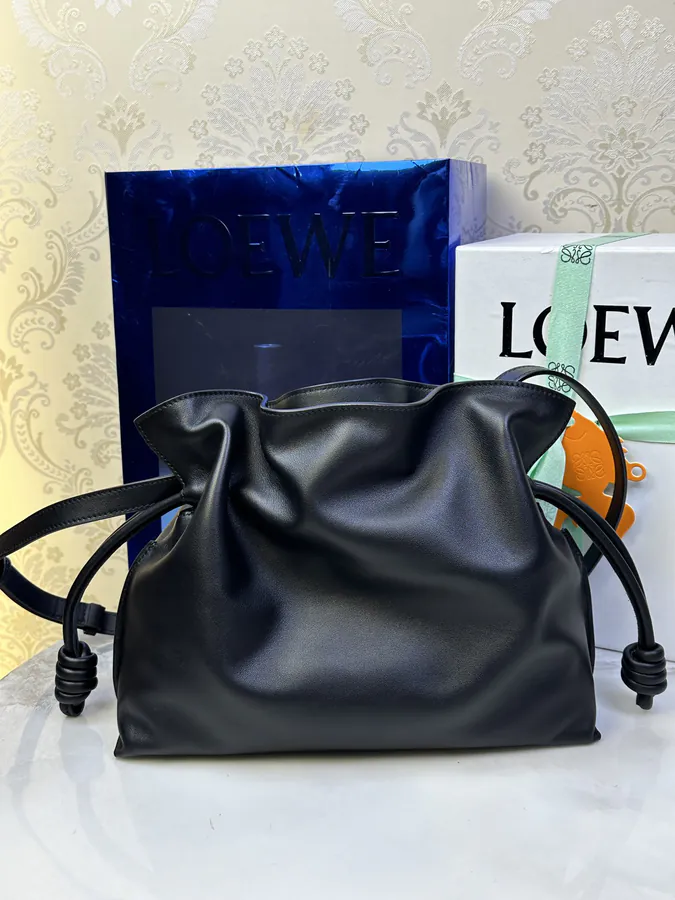 Flamenco Upgraded Bucket Bag Black