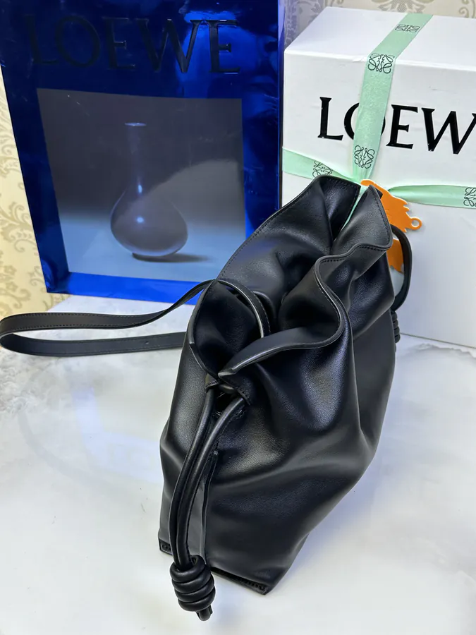 Flamenco Upgraded Bucket Bag Black
