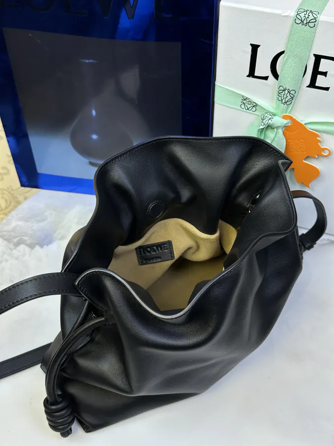 Flamenco Upgraded Bucket Bag Black