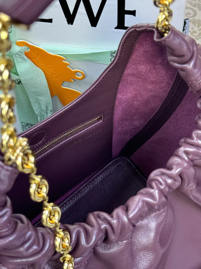 Squeeze Handbag Small Size, Nappa Sheepskin