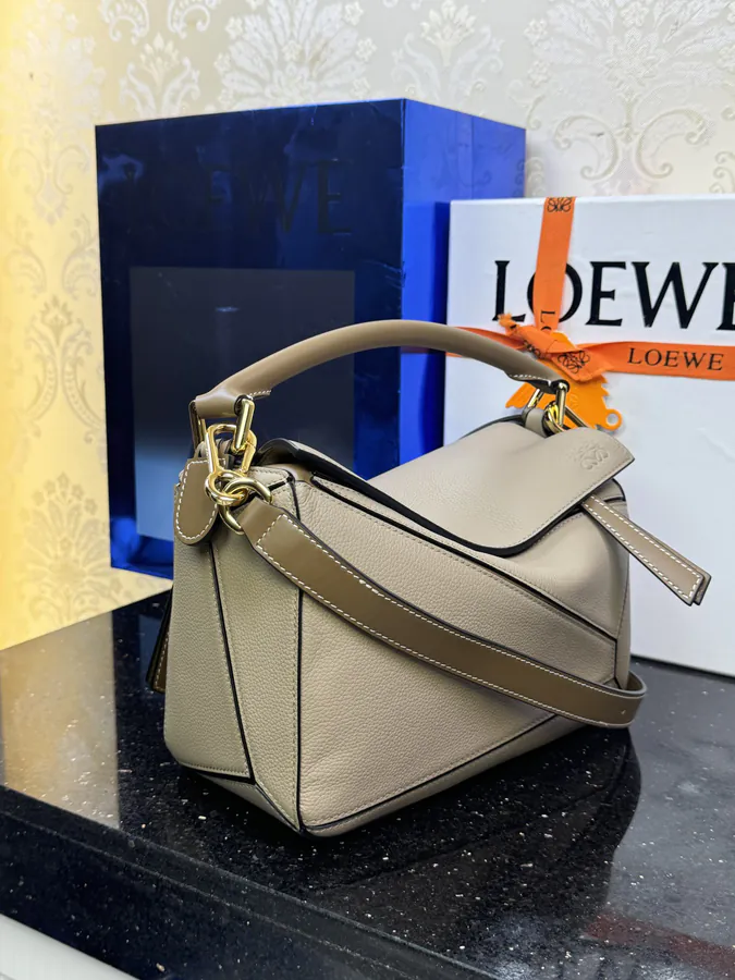 Rocha Classic Puzzle Geometric Mini Handbag