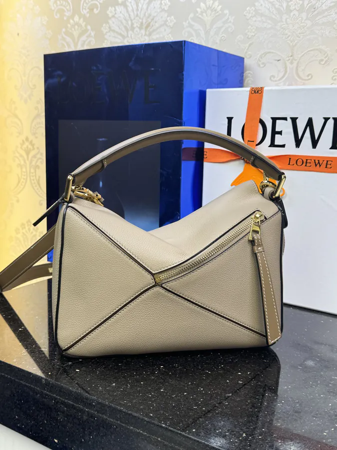 Rocha Classic Puzzle Geometric Mini Handbag