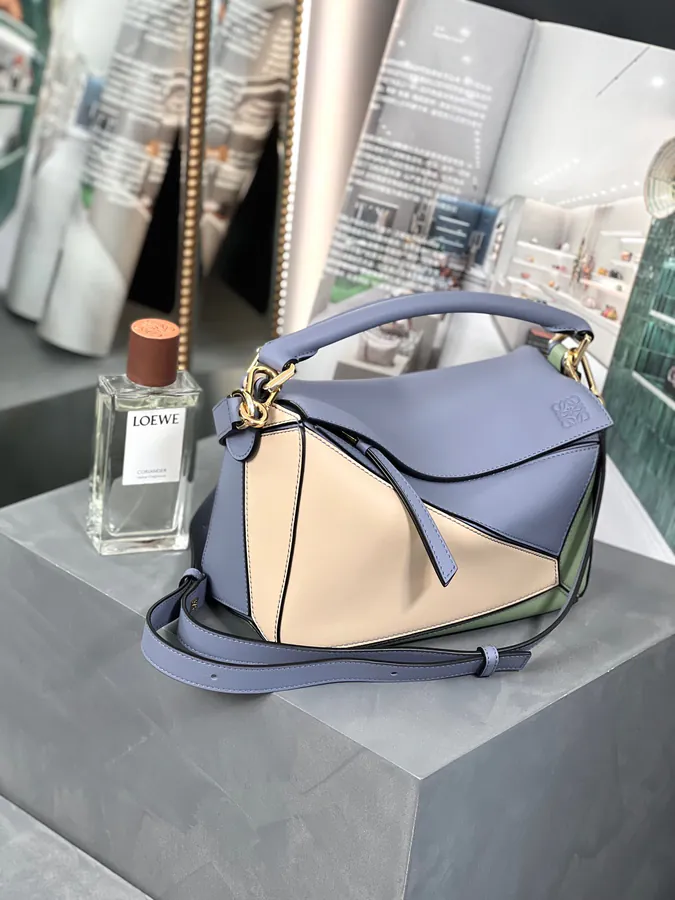 Rocha Classic Puzzle Geometric Small Handbag