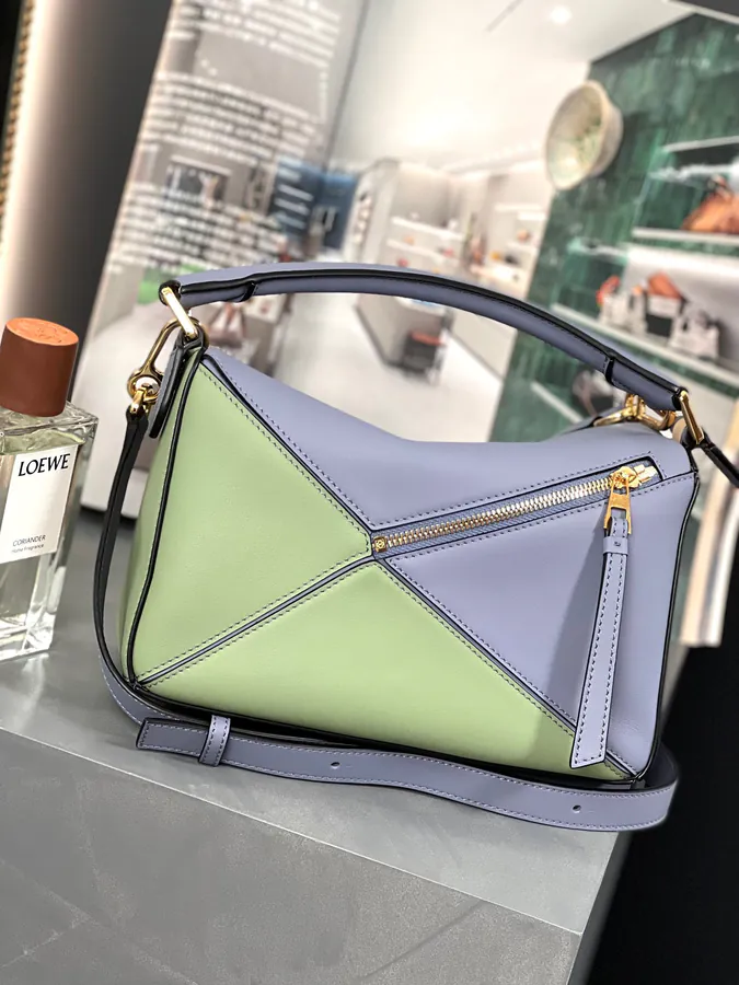 Rocha Classic Puzzle Geometric Small Handbag