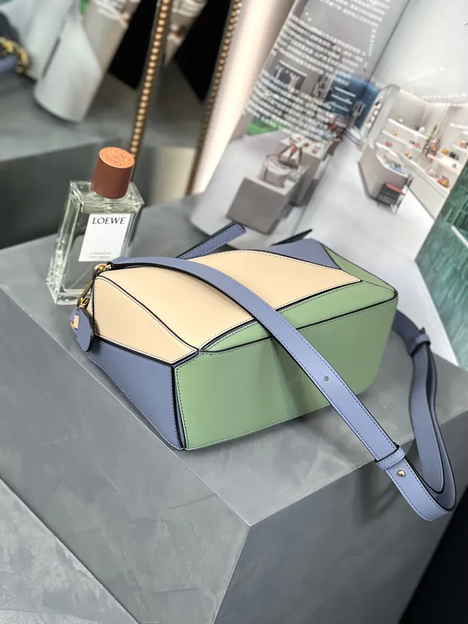 Rocha Classic Puzzle Geometric Small Handbag