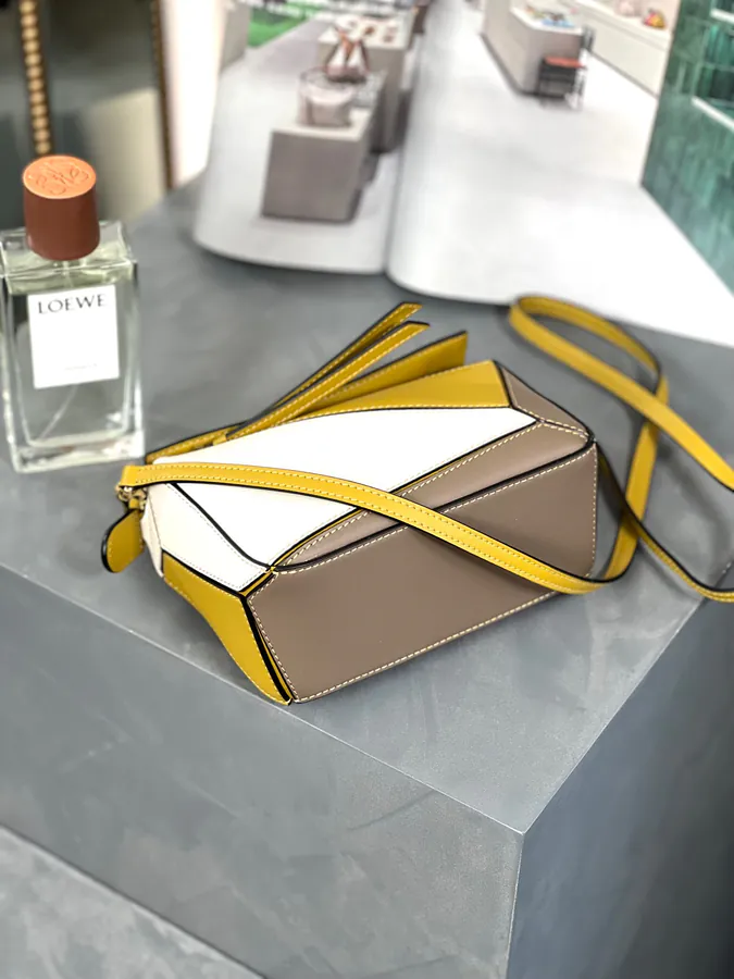 Rocha Classic Puzzle Geometric Mini Bag