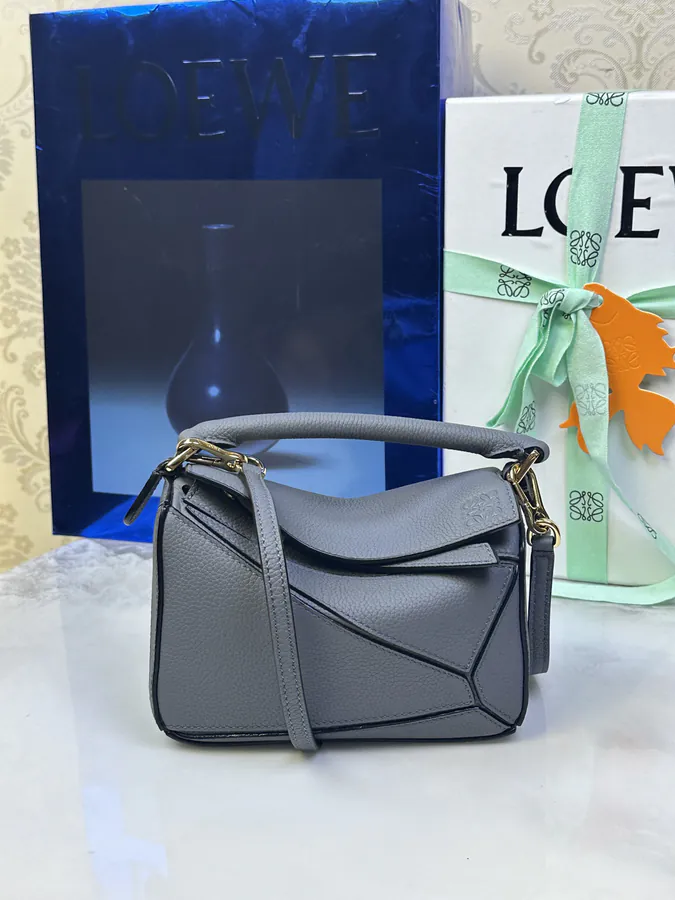 Rocha Classic Puzzle Geometric Mini Handbag
