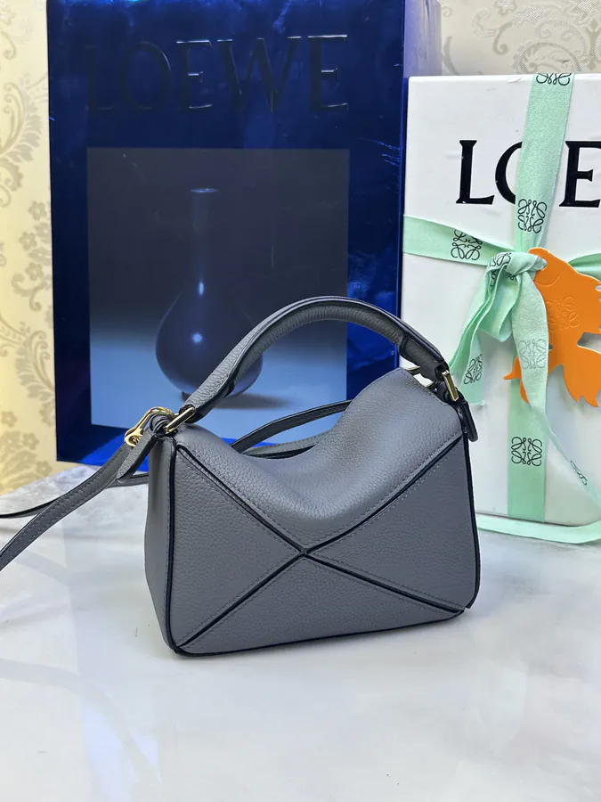 Rocha Classic Puzzle Geometric Mini Handbag