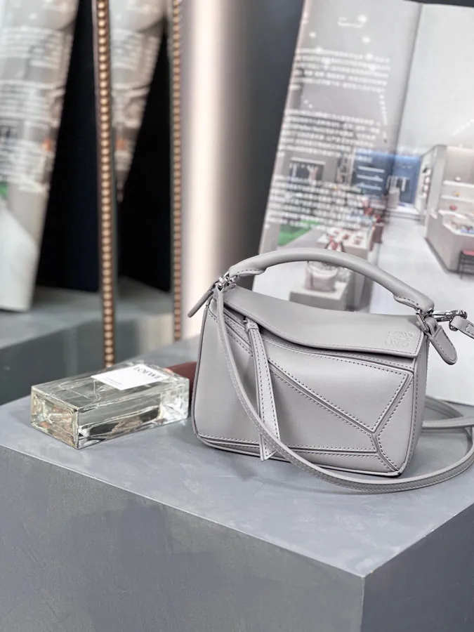 Rocha Classic Puzzle Geometric Mini Handbag