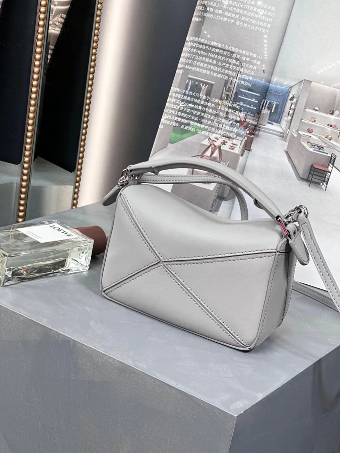 Rocha Classic Puzzle Geometric Mini Handbag