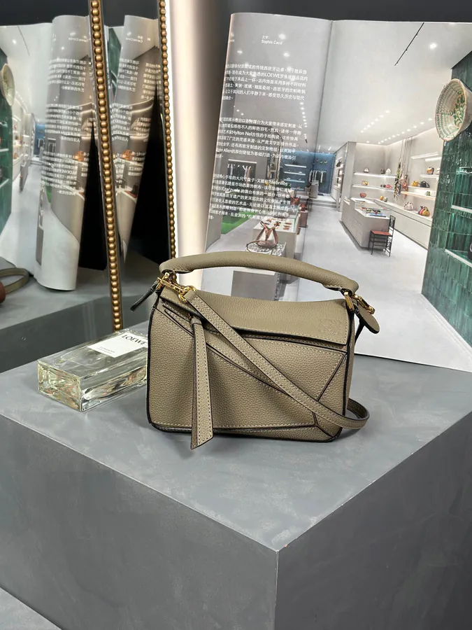 Rocha Classic Puzzle Geometric Mini Handbag