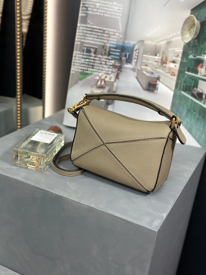 Rocha Classic Puzzle Geometric Mini Handbag