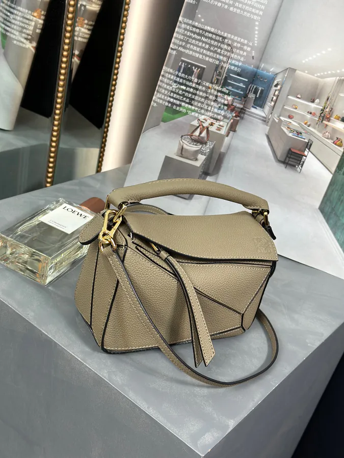 Rocha Classic Puzzle Geometric Mini Handbag