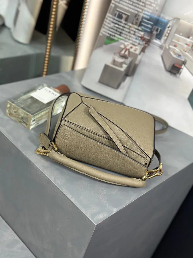 Rocha Classic Puzzle Geometric Mini Handbag
