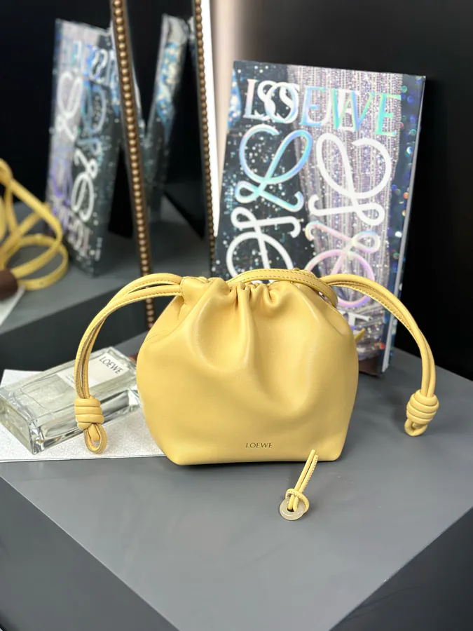 Flamenco Purse Zifu Bag Series Sugar Yellow
