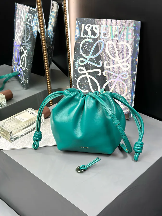 Flamenco Purse Yu Fu Bag Series, Mini Size, Jade Green
