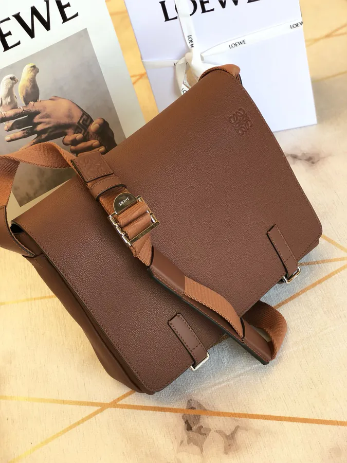 Men's Vintage Heart Love Mail Bag