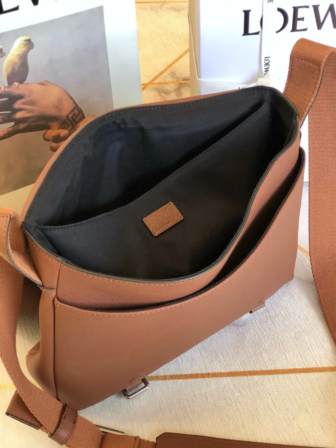 Men's Vintage Heart Love Mail Bag