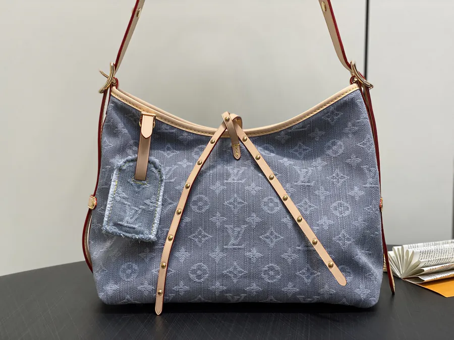 Louis Vuitton Monogram Denim CarryAll Small Bag