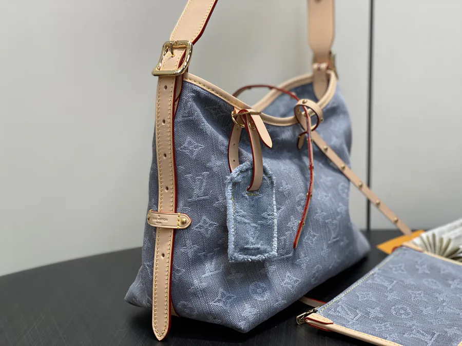Louis Vuitton Monogram Denim CarryAll Small Bag