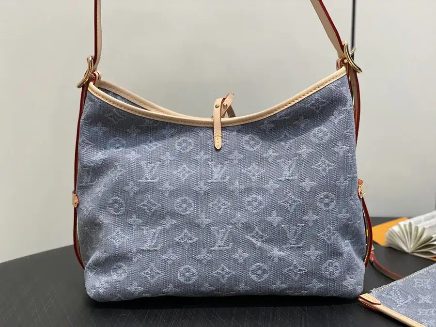Louis Vuitton Monogram Denim CarryAll Small Bag