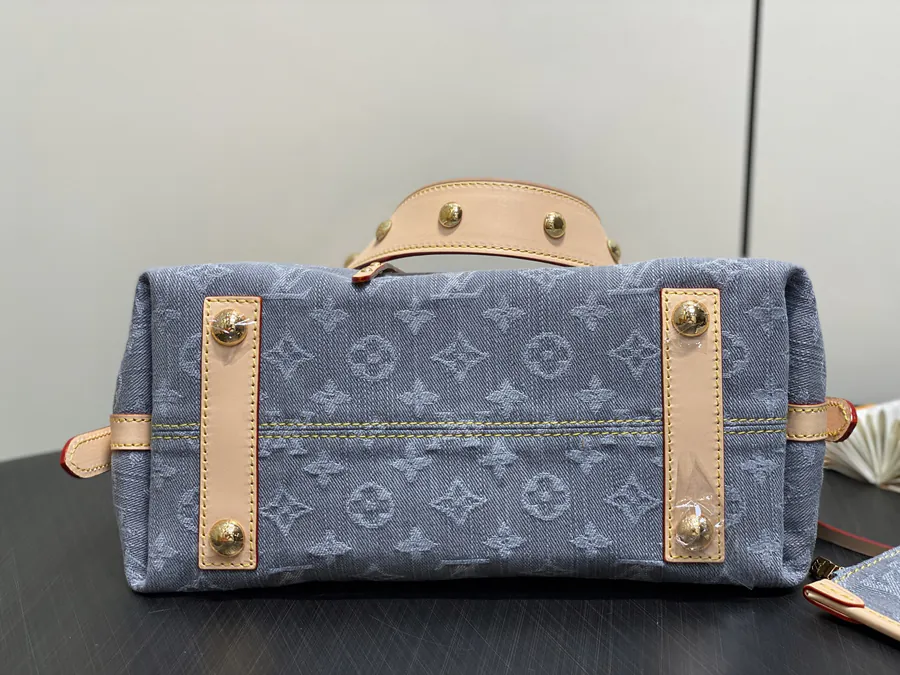 Louis Vuitton Monogram Denim CarryAll Small Bag
