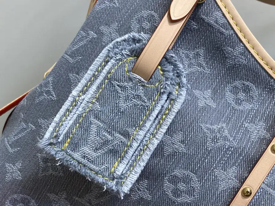 Louis Vuitton Monogram Denim CarryAll Small Bag