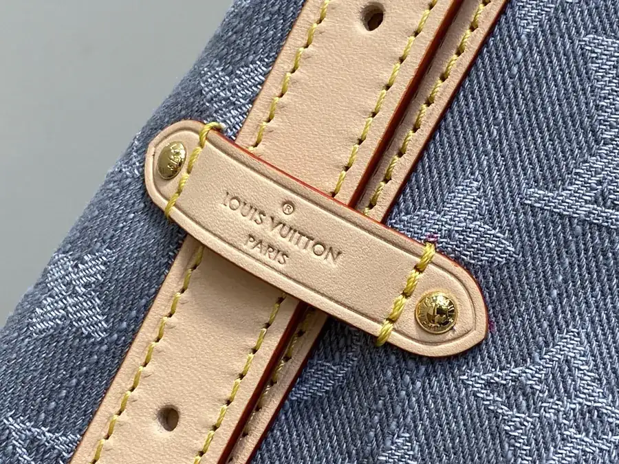 Louis Vuitton Monogram Denim CarryAll Small Bag