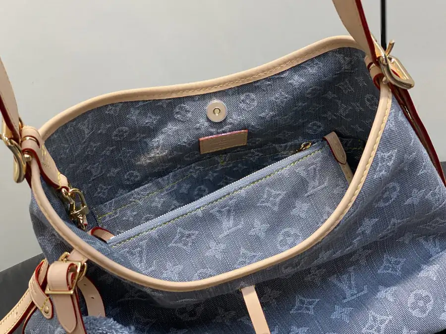 Louis Vuitton Monogram Denim CarryAll Small Bag