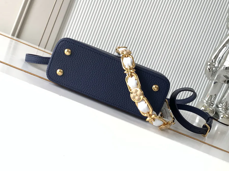 Capucines BB Handbag in Blue