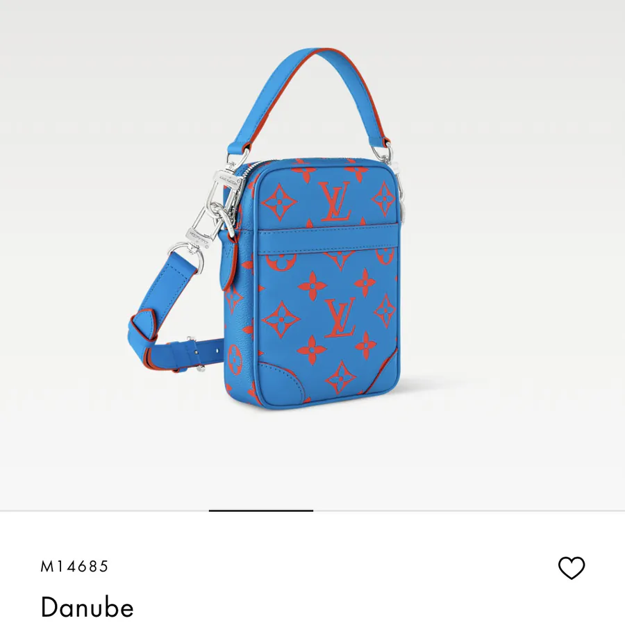 Danube Crossbody Bag Blue