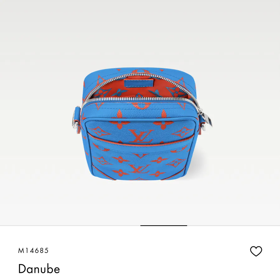 Danube Crossbody Bag Blue