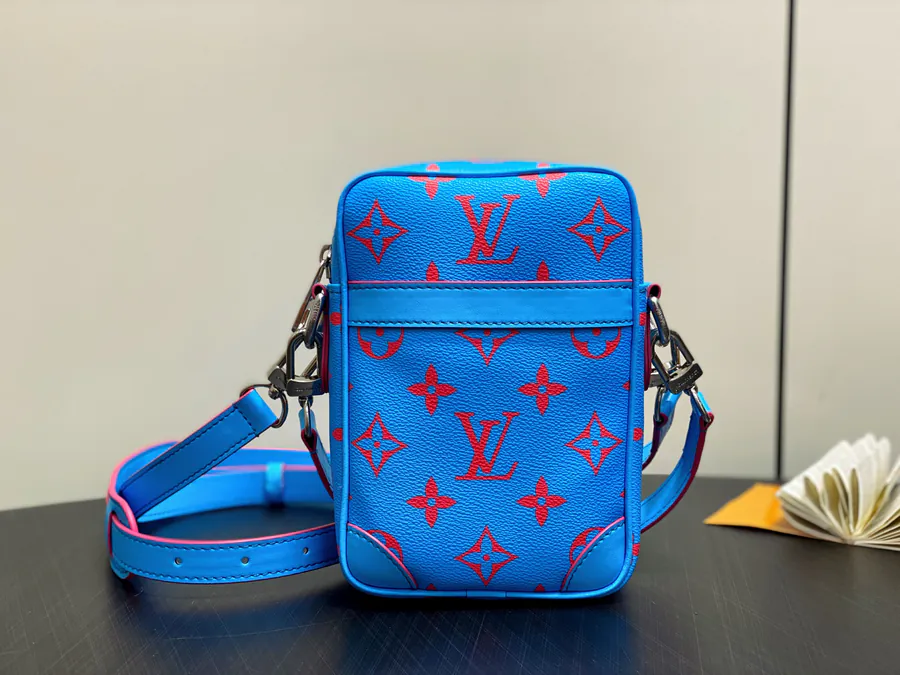 Danube Crossbody Bag Monogram Glow Coated Canvas