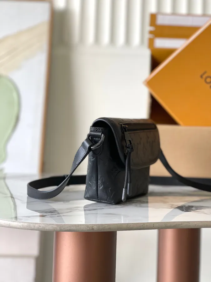 Top Reinforced Bucket Bag with Monogram