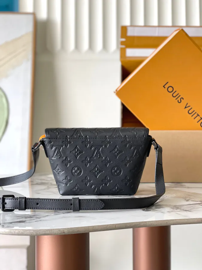 Top Reinforced Bucket Bag with Monogram