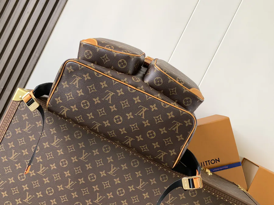 Montsouris Cargo Backpack Classic and Practical with Monogram Pattern