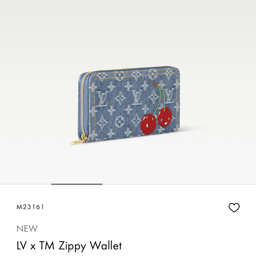 New LV x TM Zippy Wallet