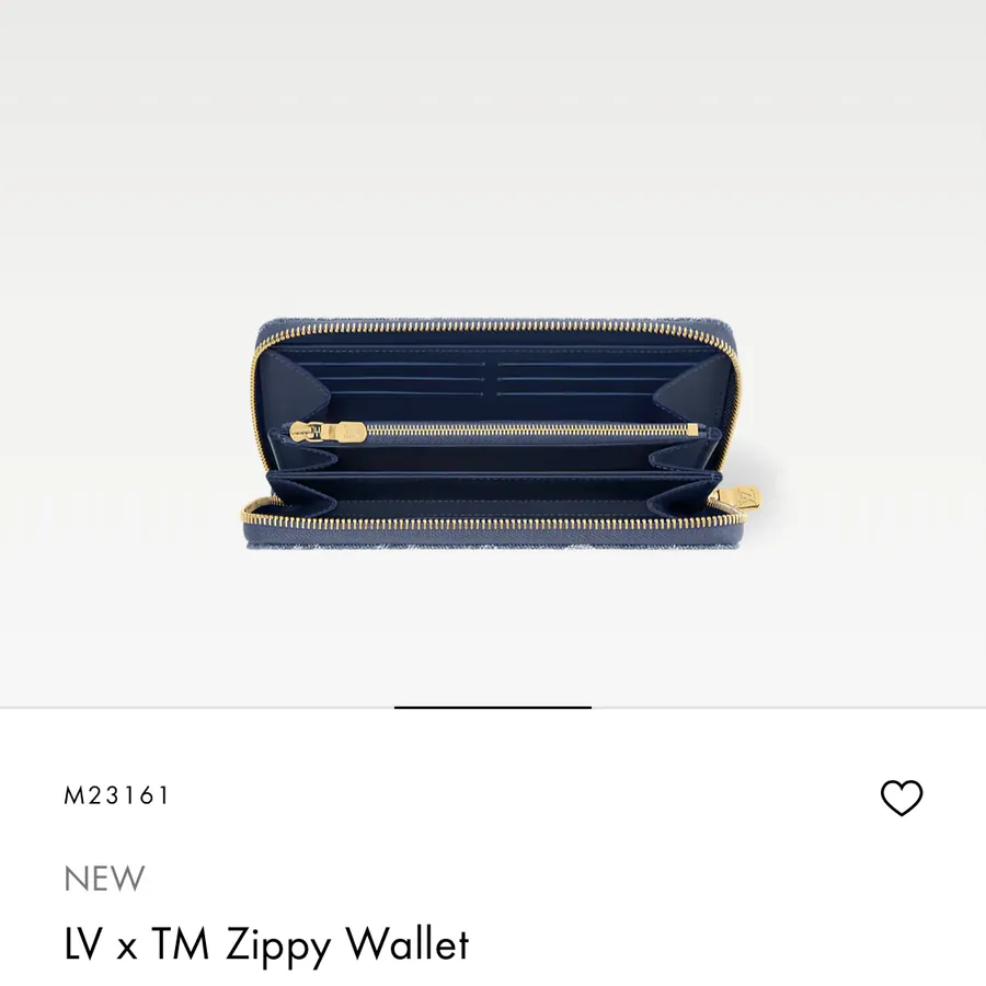 New LV x TM Zippy Wallet