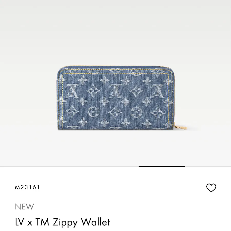New LV x TM Zippy Wallet